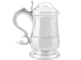 Newcastle Sterling Silver Tankard - Antique George II (1759)