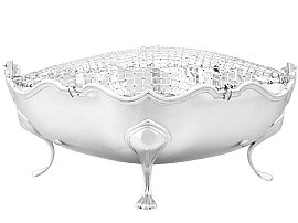 Antique Sterling Silver Presentation Bowl Centrepiece