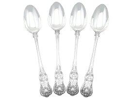 Sterling Silver Queens Pattern Gravy Spoons