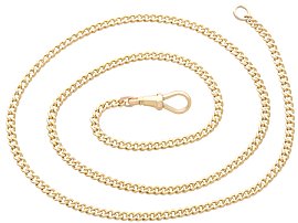 Antique 18ct Yellow Gold Watch Chain