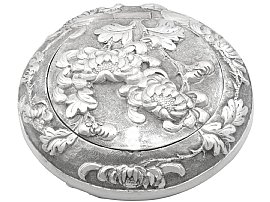 Antique Chinese Silver Tobacco Box