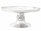 Sterling Silver Tazza - Arts and Crafts Style - Antique Edwardian