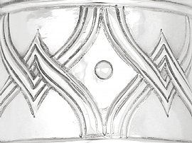 silver tazza detail 