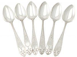 antique sterling silver teaspoons