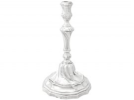 Spanish Silver Candlestick