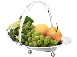 Sterling Silver Fruit Basket
