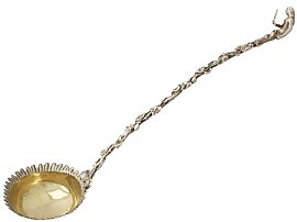 Sterling Silver Punch Ladle - Antique Victorian (1854)