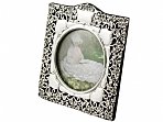 Sterling Silver Photograph Frame by Synyer & Beddoes - Antique Edwardian (1901)