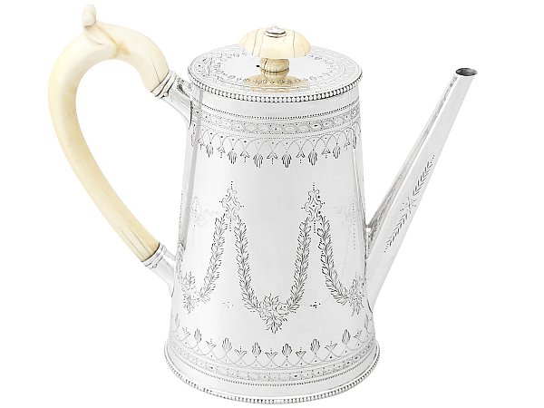 Victorian Coffee Pot by Henry Holland