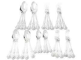 Victorian Cutlery Set for Six Persons