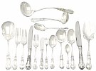 Mexican Sterling Silver Canteen of Cutlery for Twelve Persons - Vintage Circa 1960