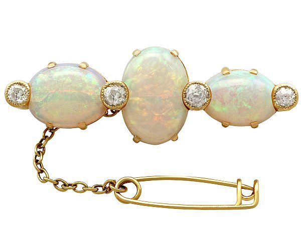 Antique Opal Brooch