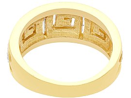 Contemporary Diamond Dress Ring in 18k Gold
