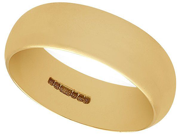 Vintage Gold Wedding Ring