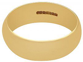 Vintage 9 ct Gold Wedding Ring
