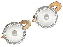 Mother of Pearl Cufflinks & Studs