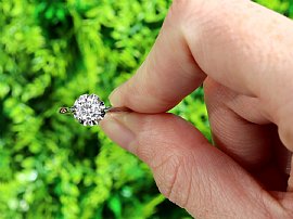 1950s Diamond Engagement Ring